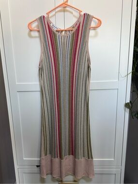TOMMY BAHAMA Vista Sol Dress Stretch Sparkle Knit Size S Vacation Coastal Party